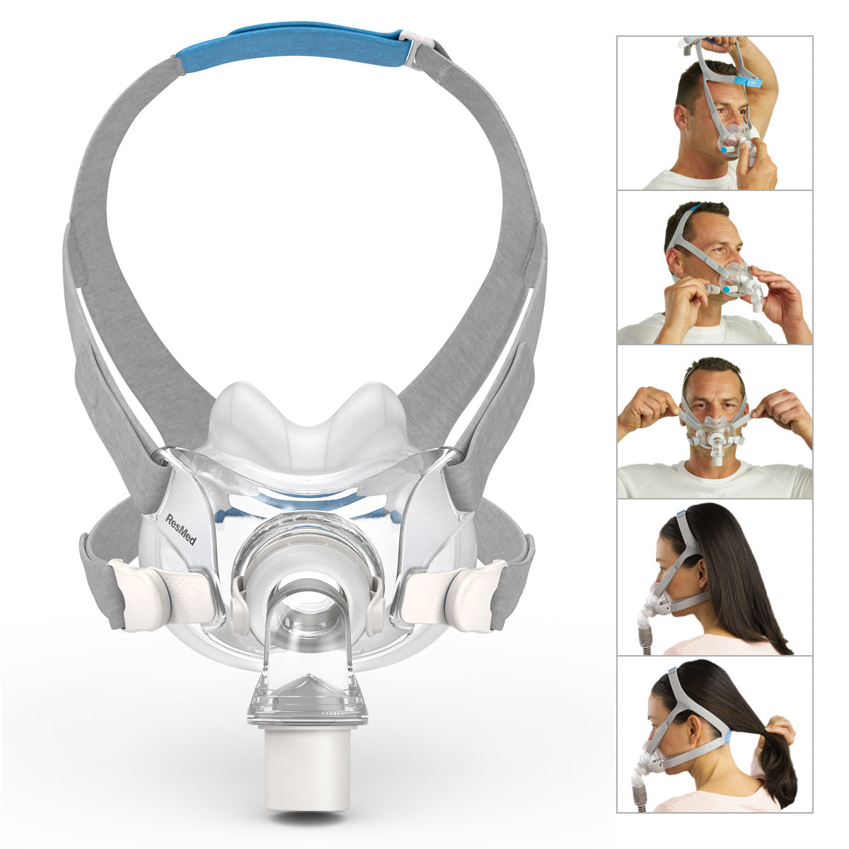 AirFit F30 Full Face CPAP Mask with Headgear 缩略图 3