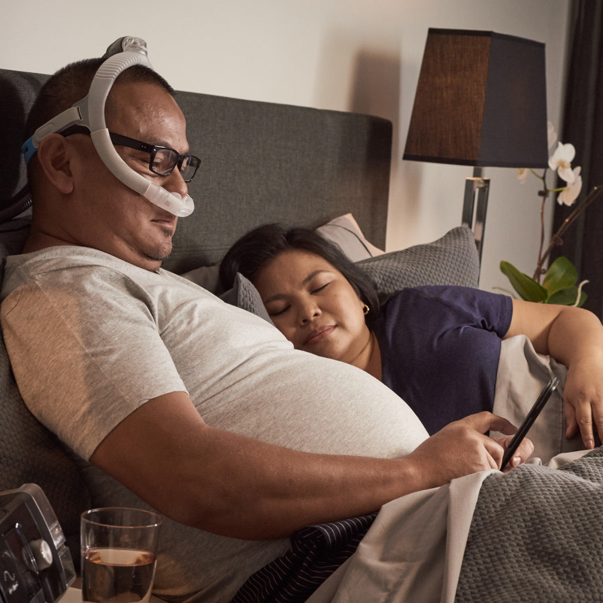 AirFit P30i Nasal Pillows CPAP Mask with Headgear 缩略图 7
