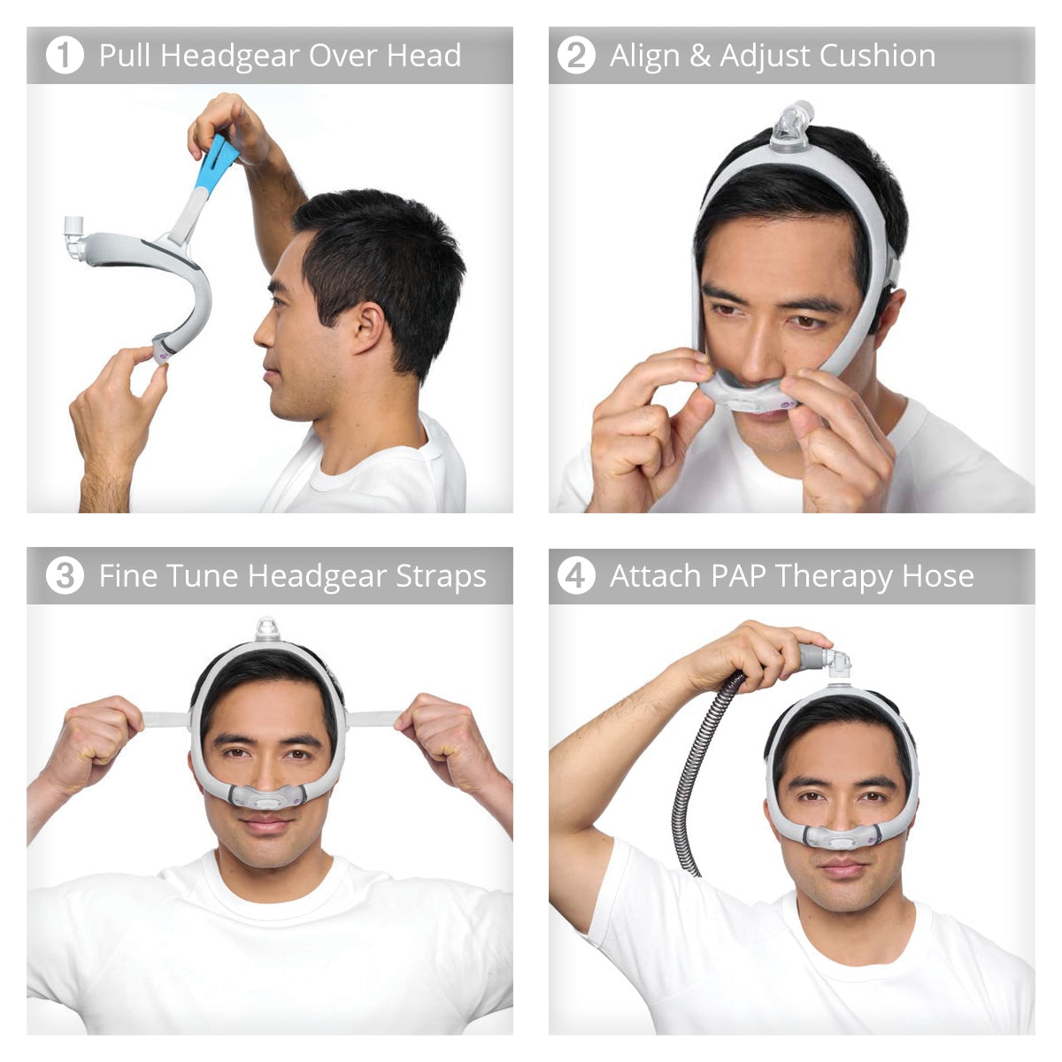 AirTouch N30i Nasal CPAP Mask with Headgear 缩略图 7