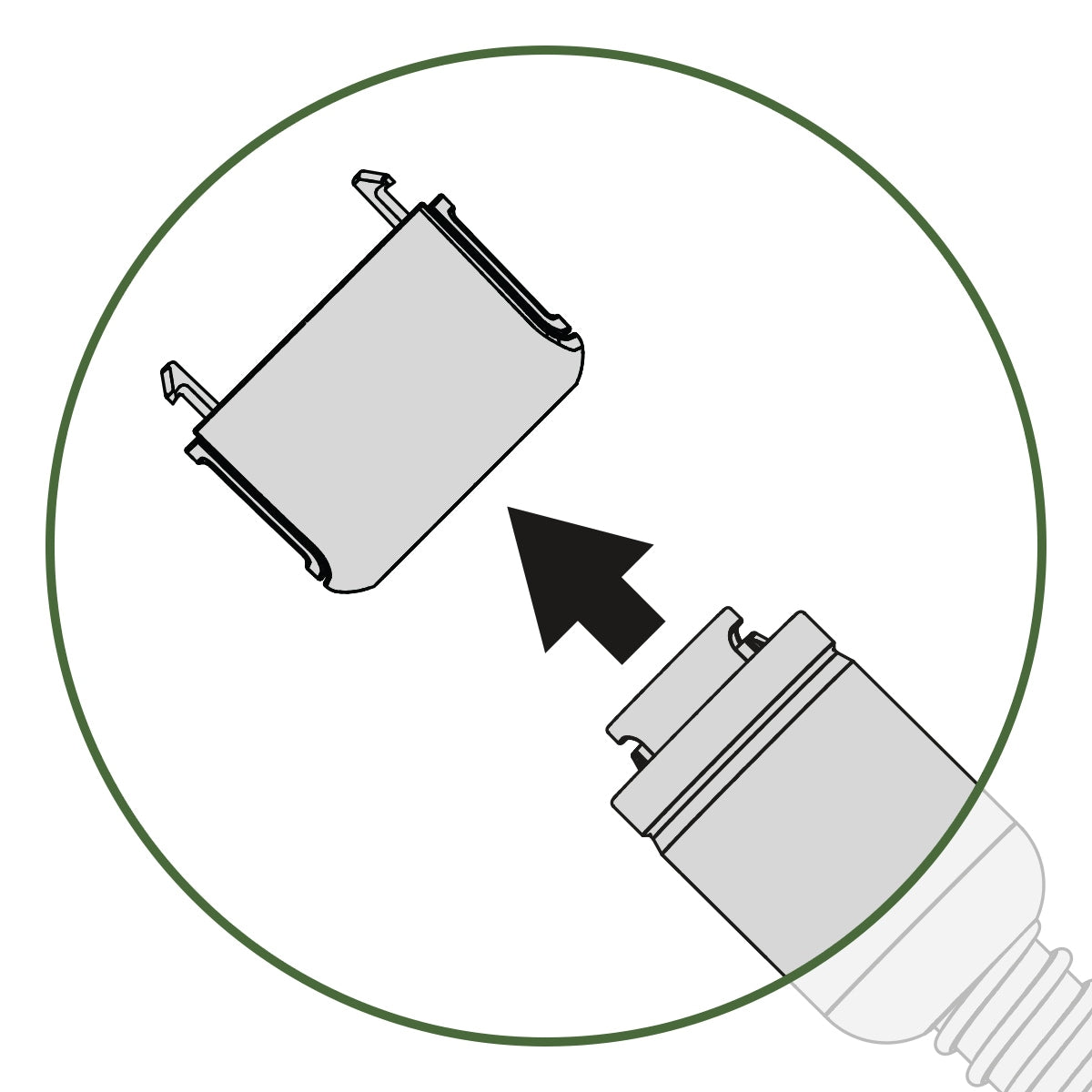 12MM Non-Heated Tubing Connector Adapter for Dreamstation 2 Series CPAP Machines 缩略图 2