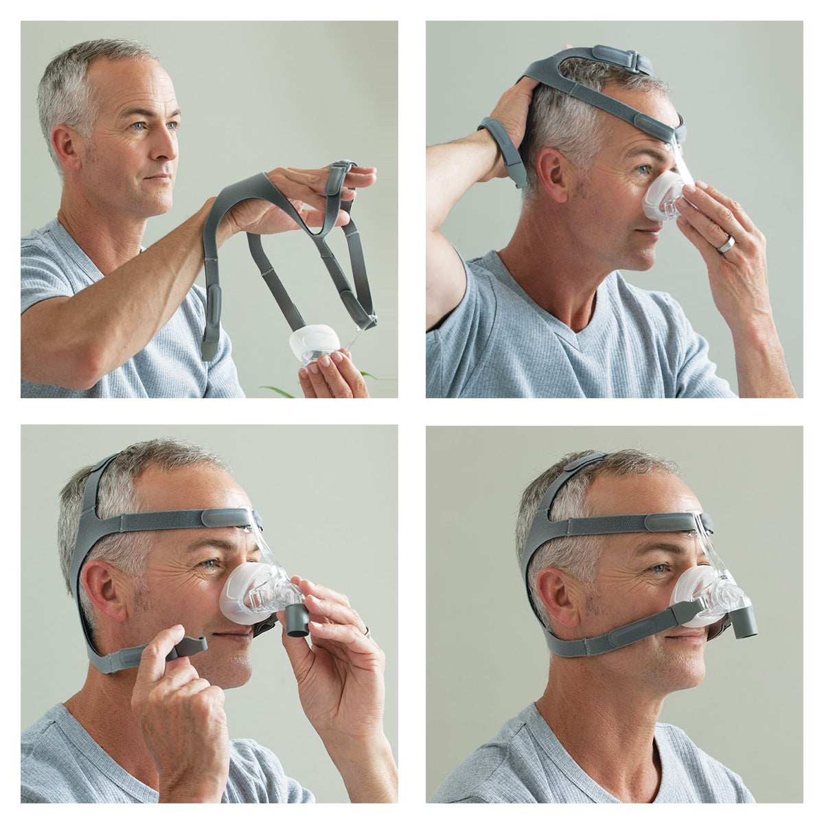 F&P Eson Nasal CPAP Mask with Headgear 缩略图 4