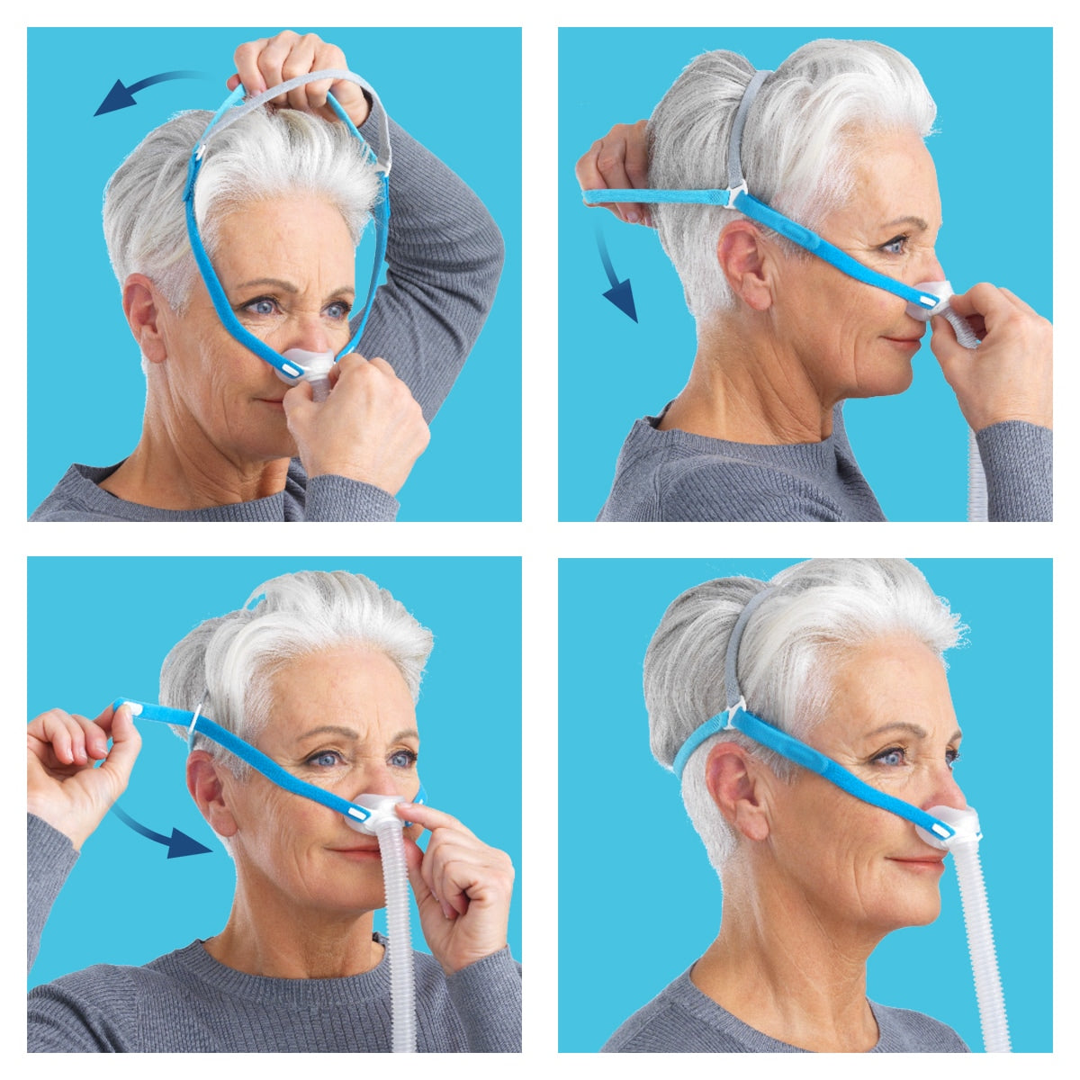 Audjustable Headgear for Nova Micro CPAP Masks 缩略图 2