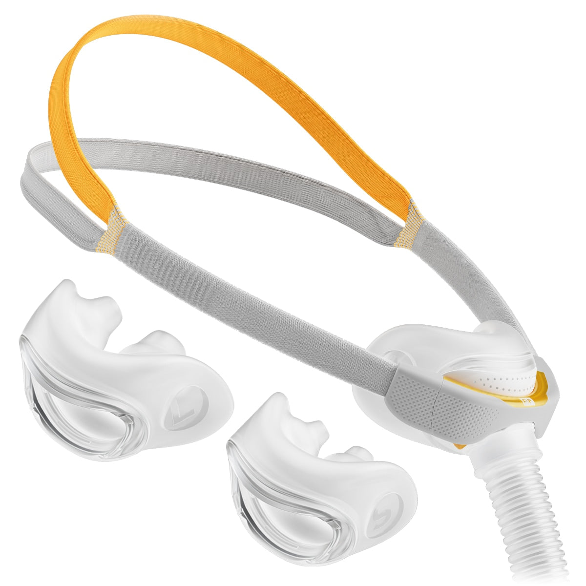 F&P Solo Nasal Pillow CPAP Mask with Headgear 缩略图 6