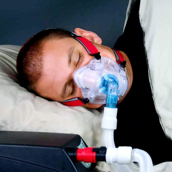 Hans Rudolph 7600 V2 Full Face CPAP Mask with Headgear 缩略图 2