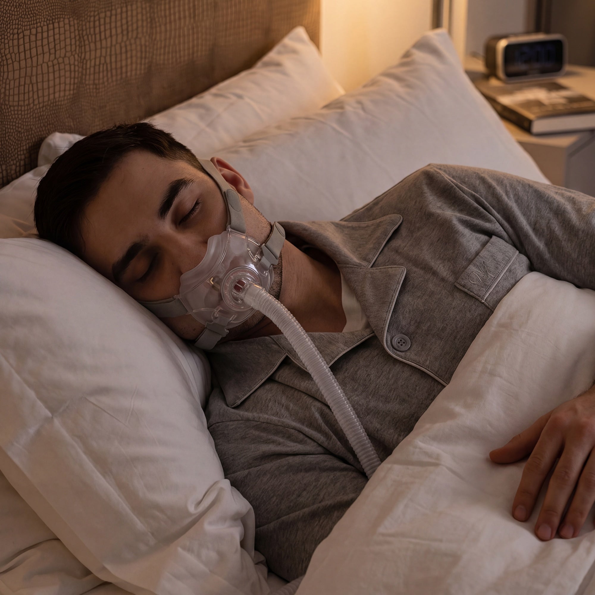 Rio II Full Face CPAP Mask with Headgear 缩略图 2