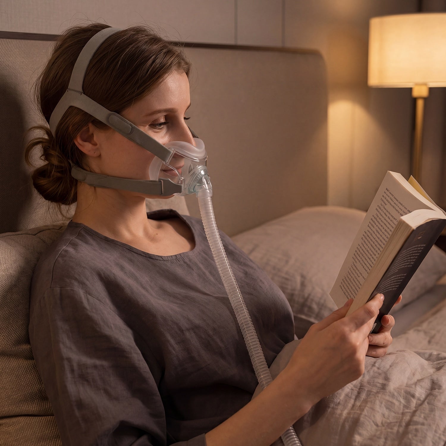 Rio II Full Face CPAP Mask with Headgear 缩略图 3