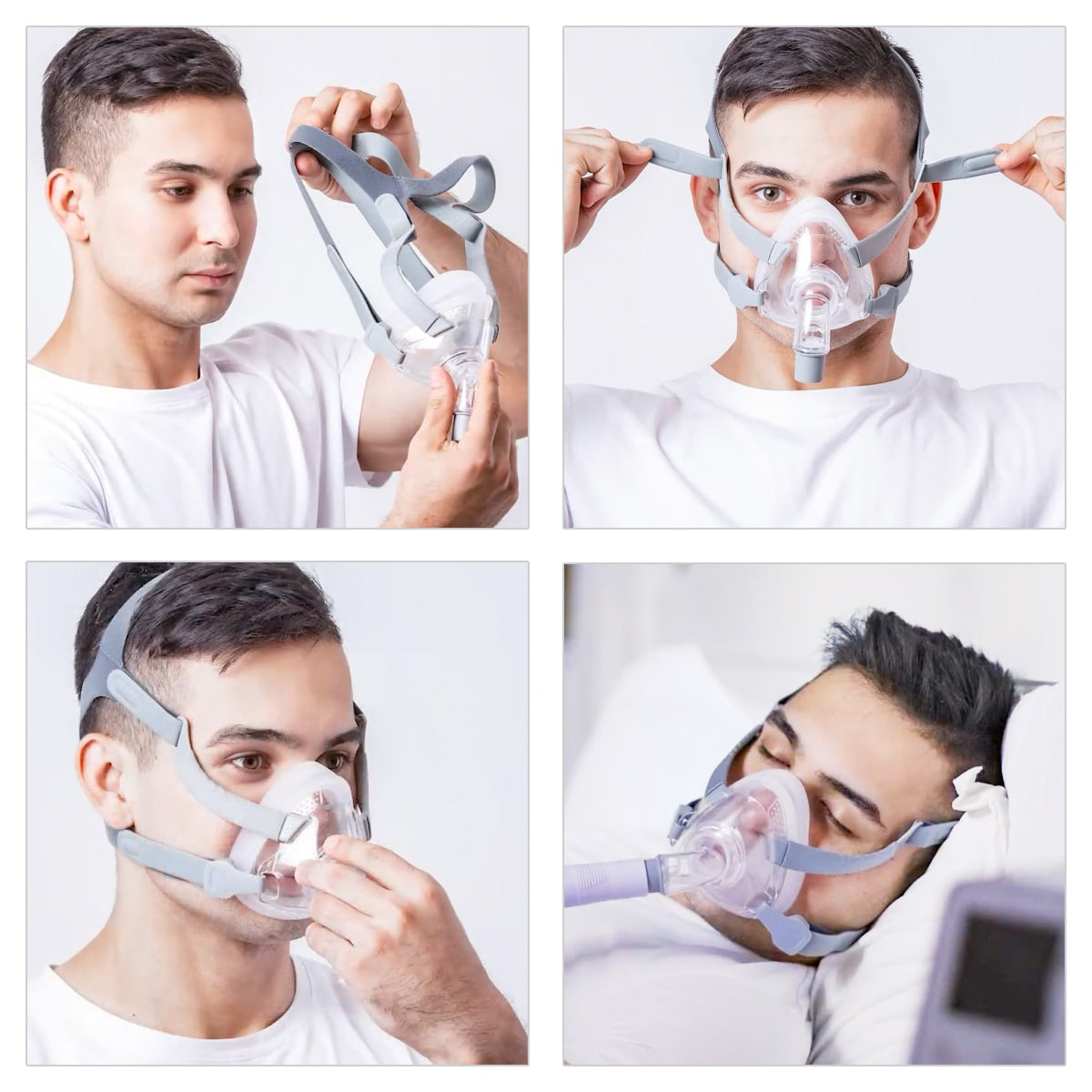 Siesta Full Face CPAP Mask with Headgear 缩略图 7