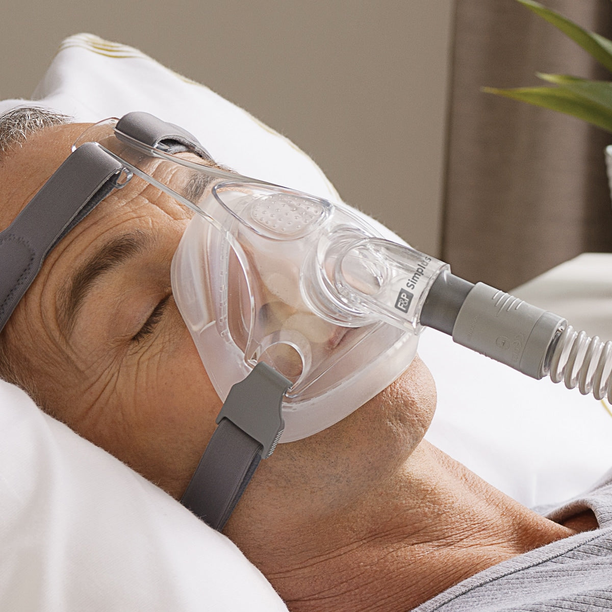 F&P Simplus Full Face CPAP Mask with Headgear 缩略图 2