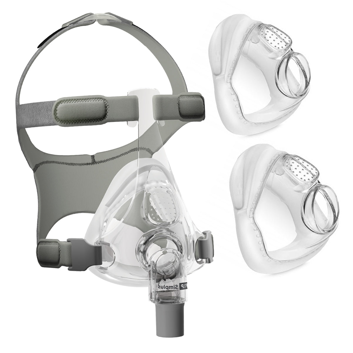 F&P Simplus Full Face CPAP Mask with Headgear 缩略图 7