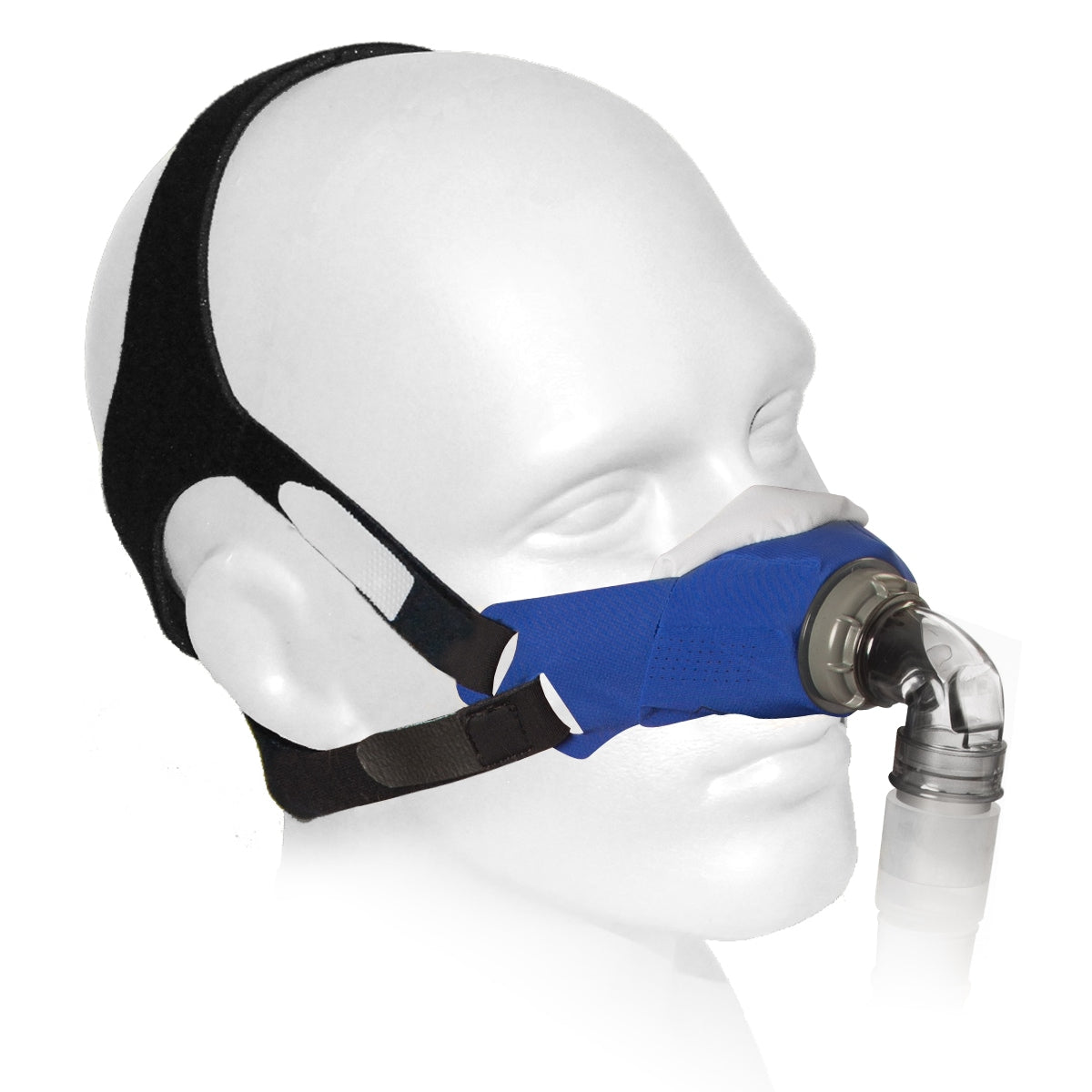 SleepWeaver 3D Soft Cloth Nasal CPAP Mask with Headgear 缩略图 8